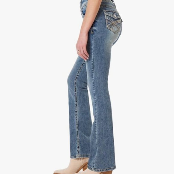 WallFlower Luscious Curvy Bootcut Jeans Size 15 Short - Picture 1 of 7
